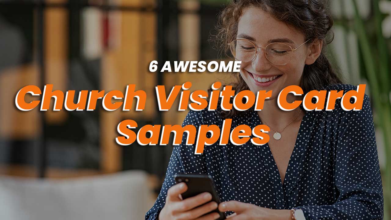 6 Awesome Church Visitor Card Samples To Connect with Visitors