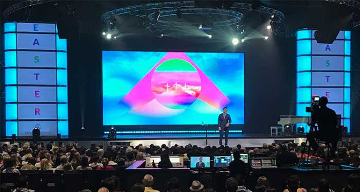 Easter service media