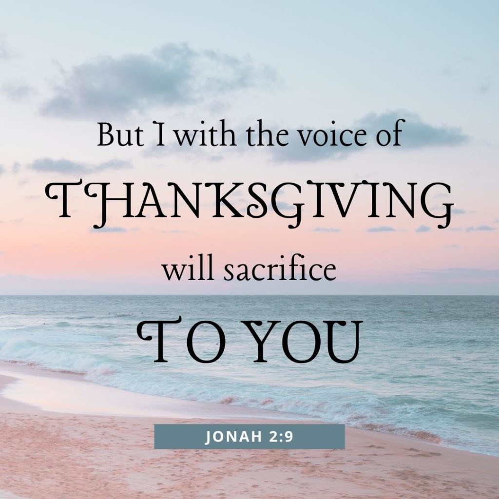 Thanksgiving Bible verses to call on the name of the Lord