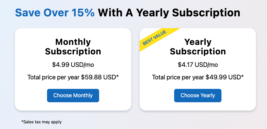 Paid version of Bible Gateway