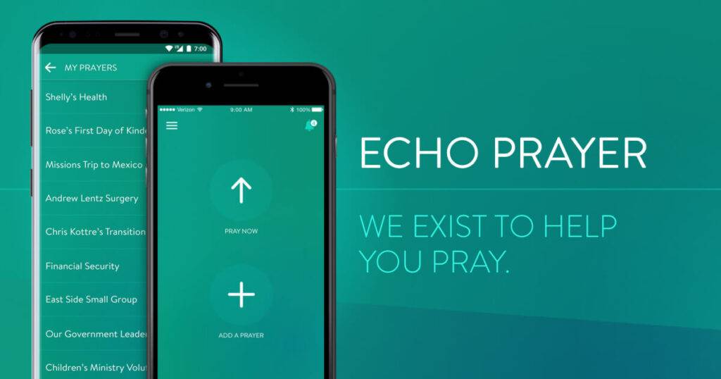 Echo Prayer Christian app
