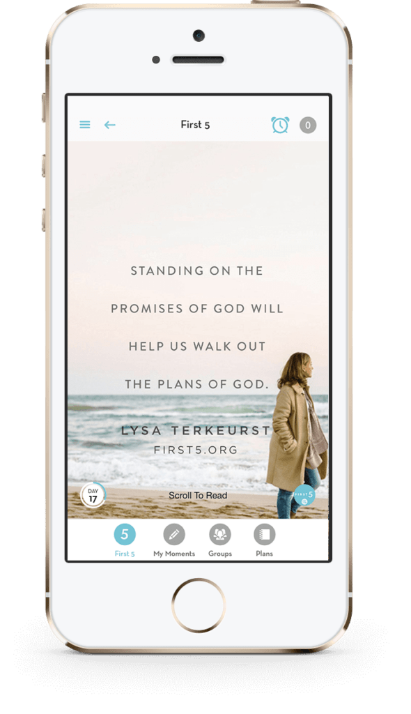 First 5 daily devotional app