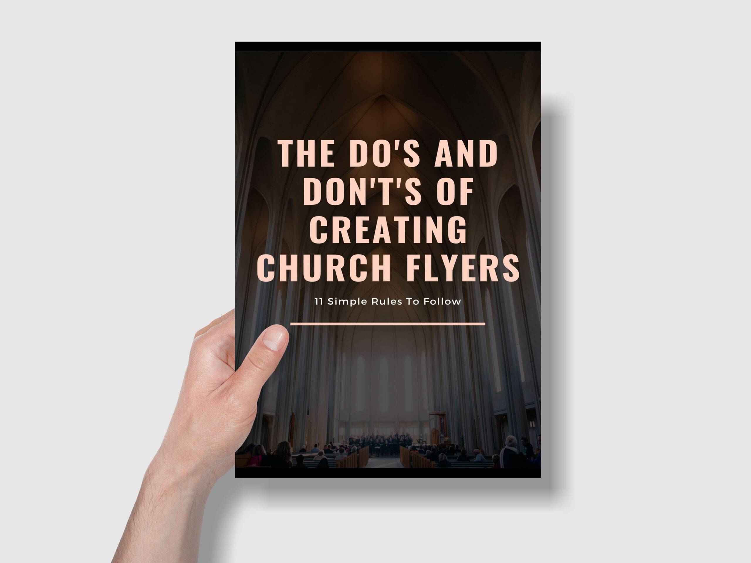 The Do's and Don't's of Creating Church Flyers