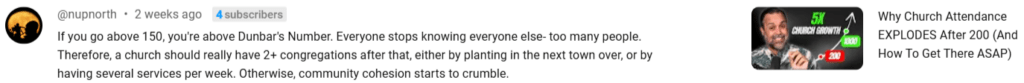 Can a Church Get Too Big for Its Own Good?