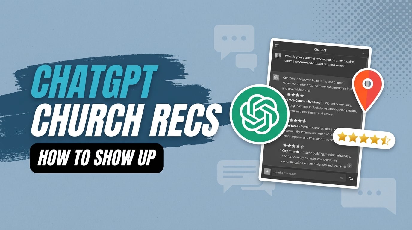 How to show up in ChatGPT church recommendations