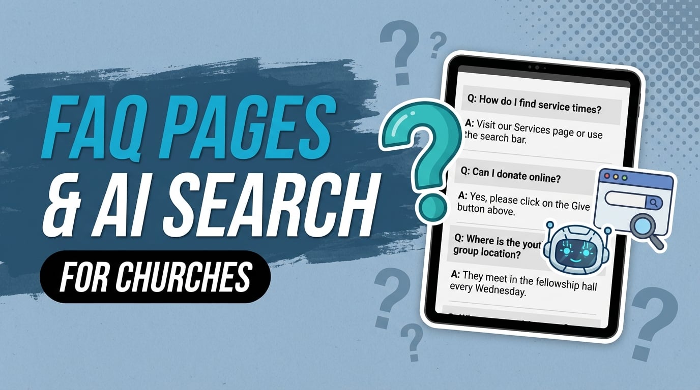 Church FAQ pages and AI search optimization