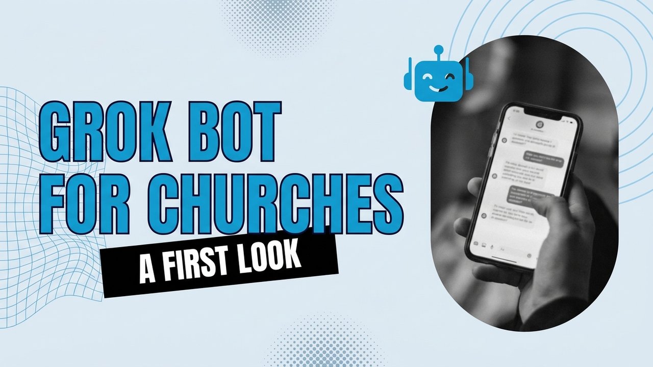 Grok Bot for churches first look at xAI AI teammates on a smartphone