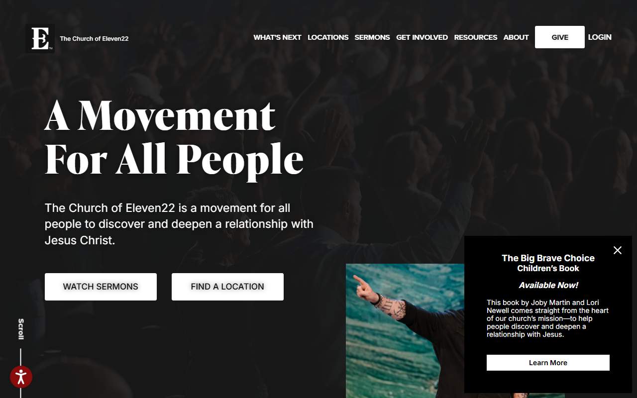 Curch Influnces The Church of Eleven22: 503K Followers, Ranked #12 (2026)